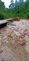 Foto-Foto Banjir di Barus, Tapanuli Tengah