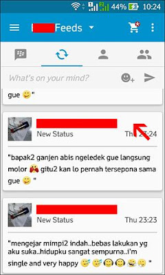 Cara Sembunyikan Status Teman Di BBM