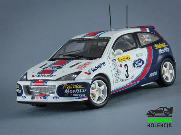 AUTOart Ford Focus RS WRC 01 Rallye Monte-Carlo 2001