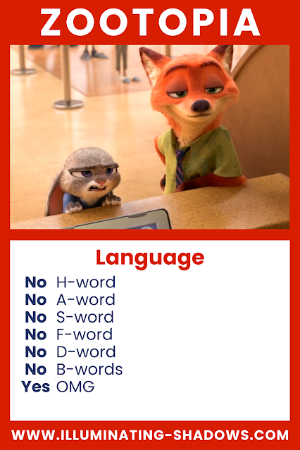 Zootopia - Language - Picture of Nick Wilde smiling and Judy Hopps frustrated