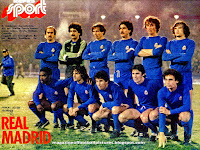 REAL MADRID C. F. Temporada 1980-81. Stielike, García Remón, Isidro, Benito, García Hernández, Camacho, Cunningham, Ángel, Juanito, Santillana y Gallego. BUDAPEST HONVÉD F. C. 0 REAL MADRID C. F. 2 Global eliminatoria: REAL MADRID CF 3 BUDAPEST HONVÉD FC 0 Martes 04/11/1980, 17:30 horas. Copa de Europa, octavos de final, partido de vuelta. Budapest, Hungría, Puskás Aréna. GOLES: 0-1: 27’, Cunningham. 0-2: 82’, García Hernández.