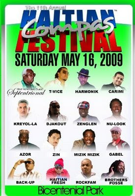 Haitian Festival - Featuring Djakout, Zenglen, Gabel, Azor, Haitian Fresh, Brothers Posse, Back-Up and many more.....