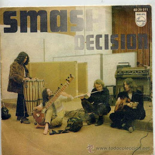 Smash “Decision / Look at the rainbow” 1970 single 7″ Spanish psychedelic raga