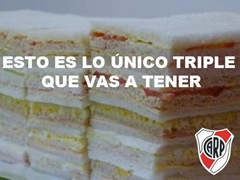 triple de jamon y queso cargadas a boca