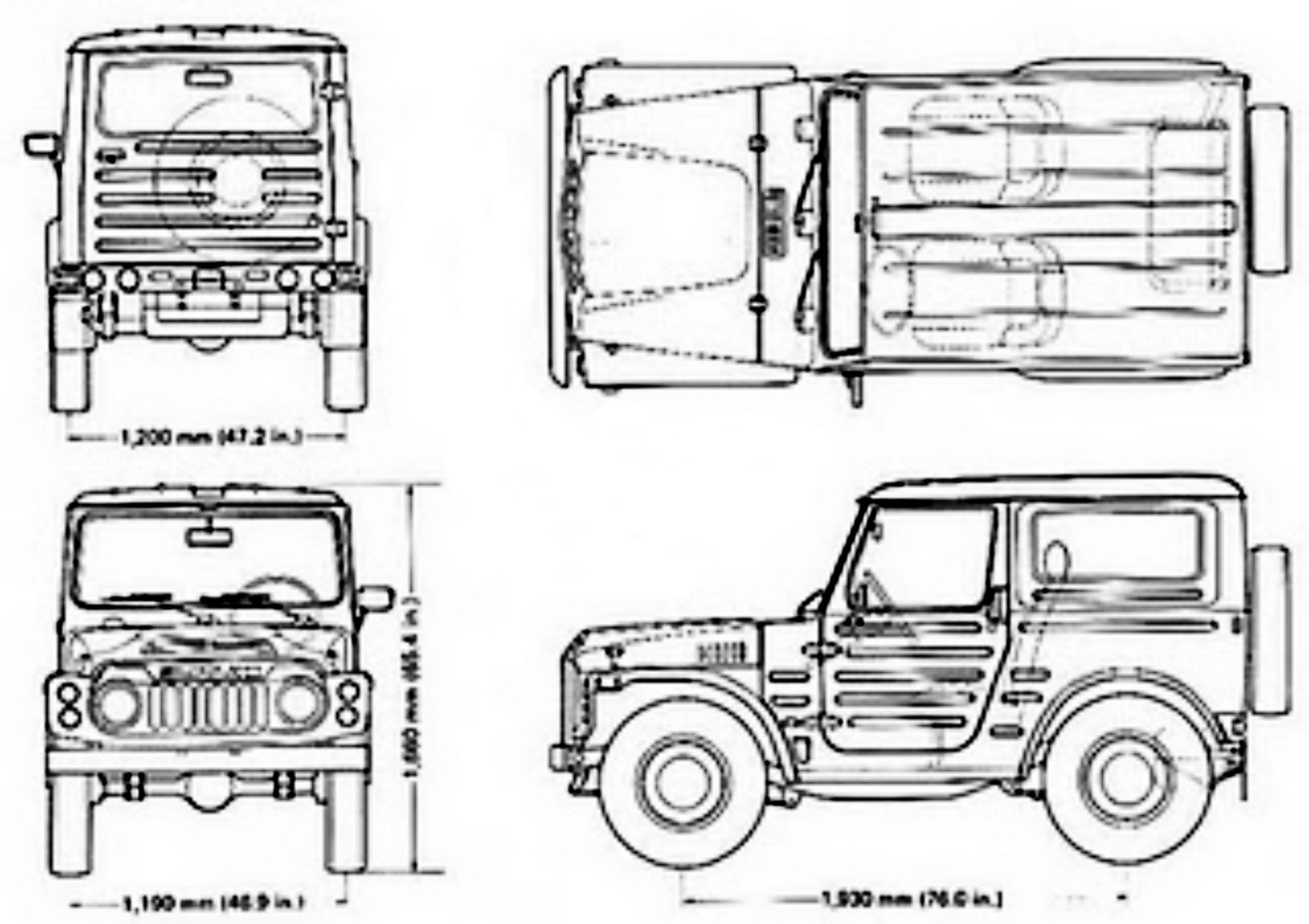 Suzuki Samurai Dimensions | Suzuki Cars