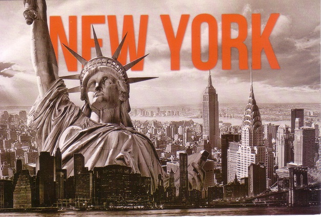 Old Postcard From USA Limited Edition Stamps Collection