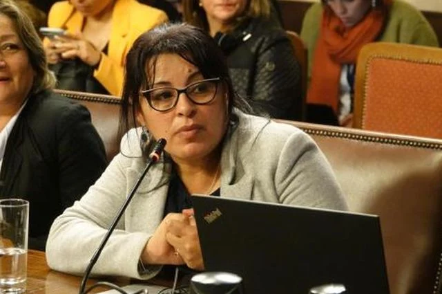 Sara Garrido, presidenta de la A.G. Mujeres de la Pesca Artesanal