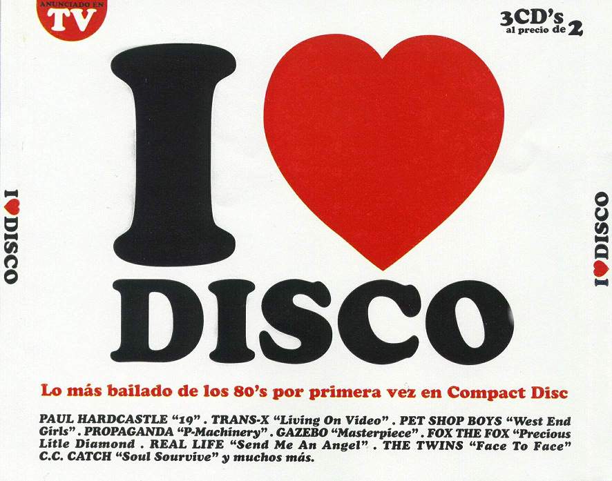 i love. I LOVE DISCO - Vol.1 (3CD Set)