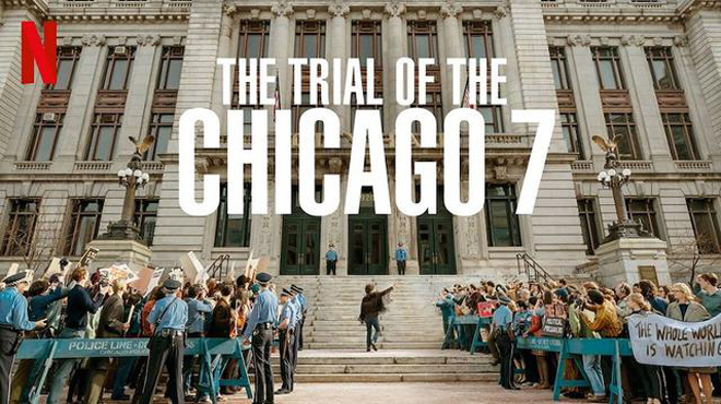 El Juicio de los 7 de Chicago (2020) - Película Completa [Español Latino]