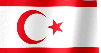 Download The Northern Cyprus Flag GIF | All Waving Flags