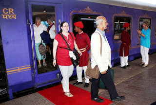 Welcome to Guests on board the Deccan Odyssey