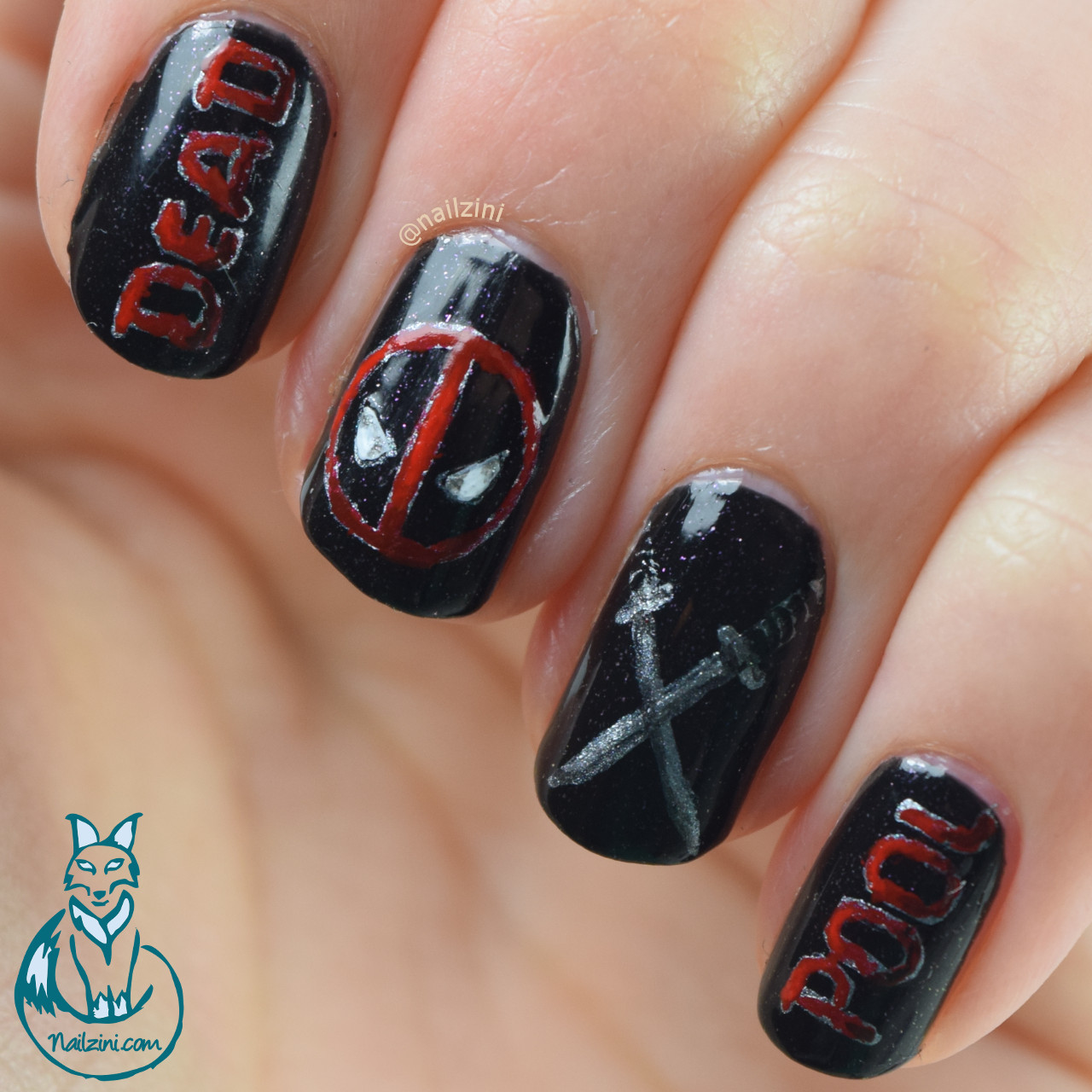 Nailside: Superhero nails