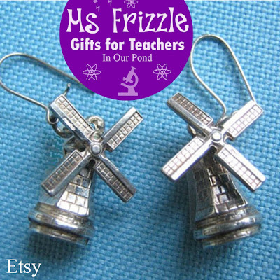 Ms Frizzle Gifts for Teachers- a gift guide from In Our Pond.  Holidays.  Christmas.  Magic School Bus.  Etsy.  Science Gifts.