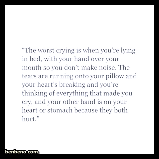 sad pictures crying with quotes