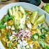 Pozole Verde de Pollo (Green Mexican Hominy and Chicken Soup)