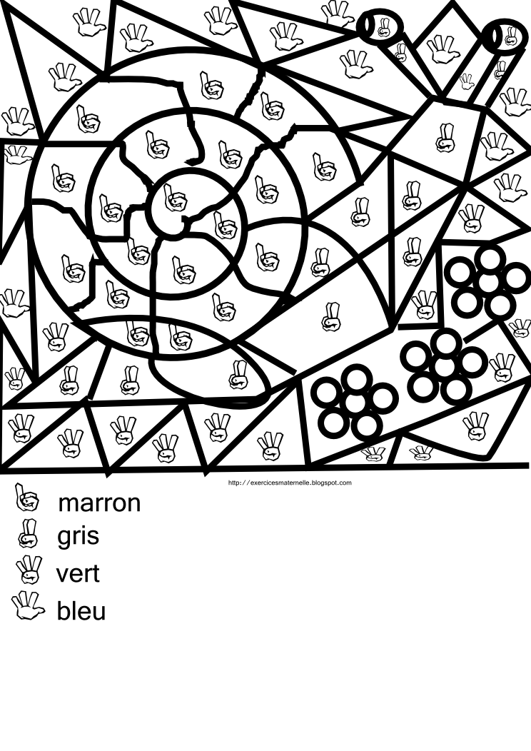 Coloriage Codé Grande Section Liberate