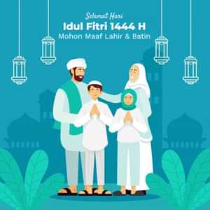 kata kata ucapan idul fitri 2023