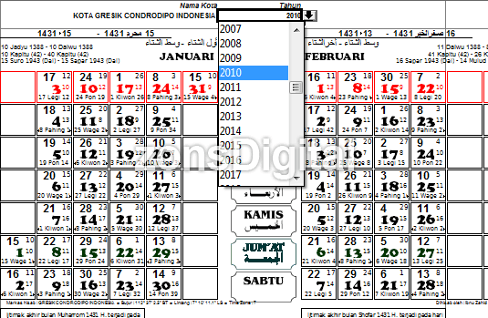 inimu com Download Kalender  2020 Super Lengkap 