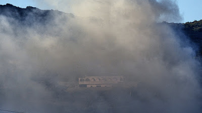 Evacuación controlada en  colegio Canterbury por incendio Almatriche