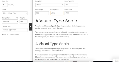 Type Scale