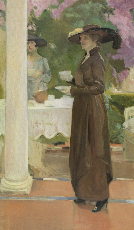 Clotilde en el Jardín,  Joaquín Sorolla Bastida, Retratos de Joaquín Sorolla, Joaquín Sorolla y Bastida, Joaquín Sorolla, Pintor español, Retratista español, Pintores Valencianos