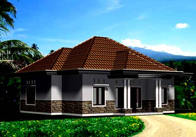 Contoh Gambar  Rumah  Sederhana  Desain  Rumah  Sederhana  