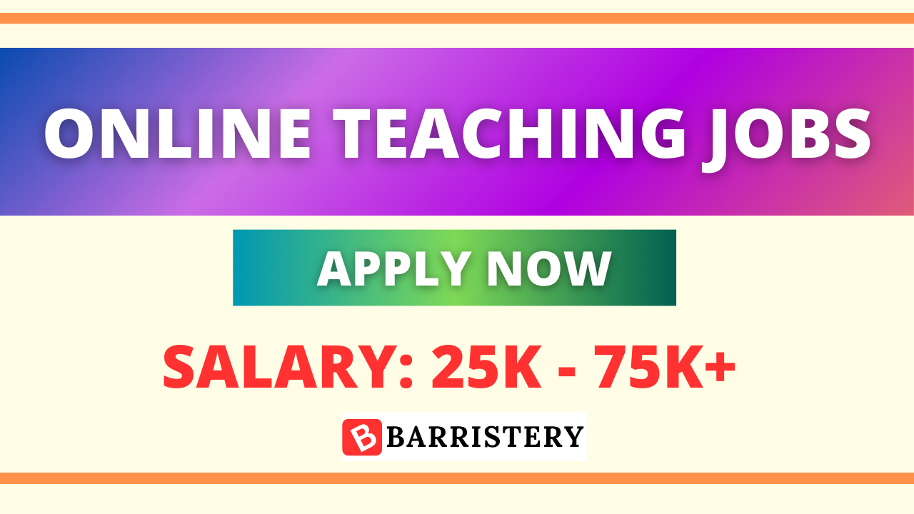 Online Teacher Jobs at Vedantu: Work From Home Jobs - Apply Now!