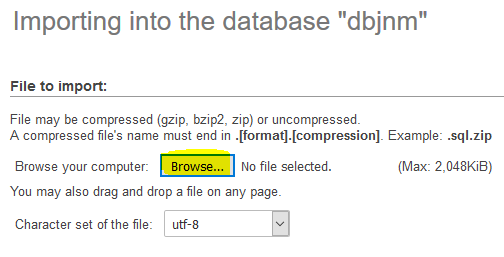 Cara Backup, Export, Import Database MySQL