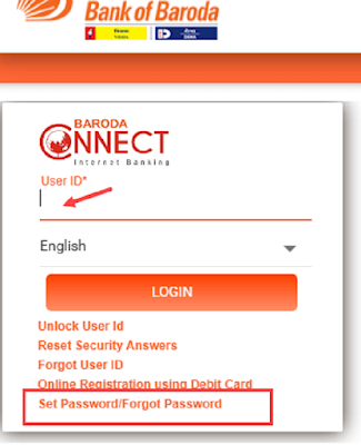 How To Reset The Password On BarodaConnect