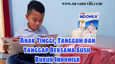 Anak Tinggi, Tangguh dan Tanggap Bersama Susu  Bubuk Indomilk   