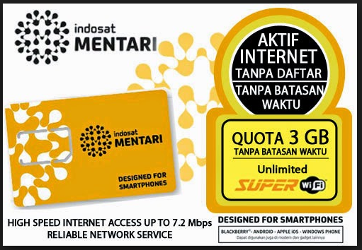 Dafta  Harga Paket Internet Indosat Terbaru 7 Desember 2016