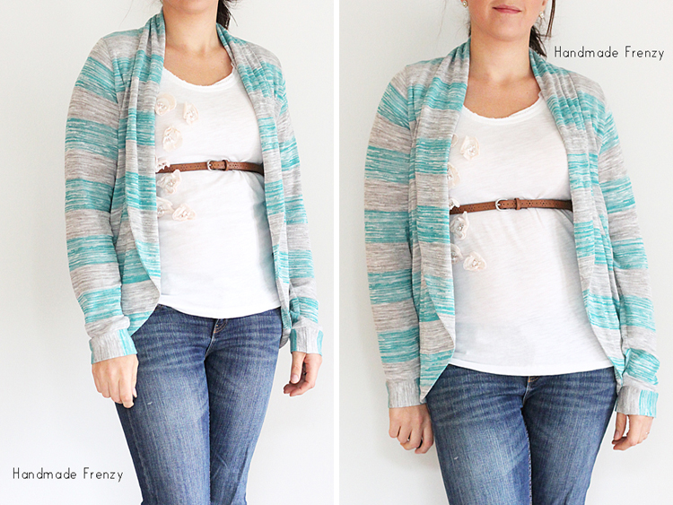 The Julia Cardigan - Pattern By Mouse House Creations