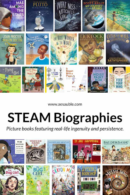 A large collection of picture book biographies.
