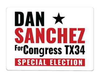 Dan Sanchez for congress yard sign