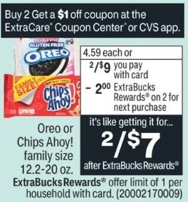 CVS Deal on Oreo Cookies 5/15-5/21