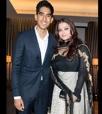 Aishwarya Rai with Dev Patel