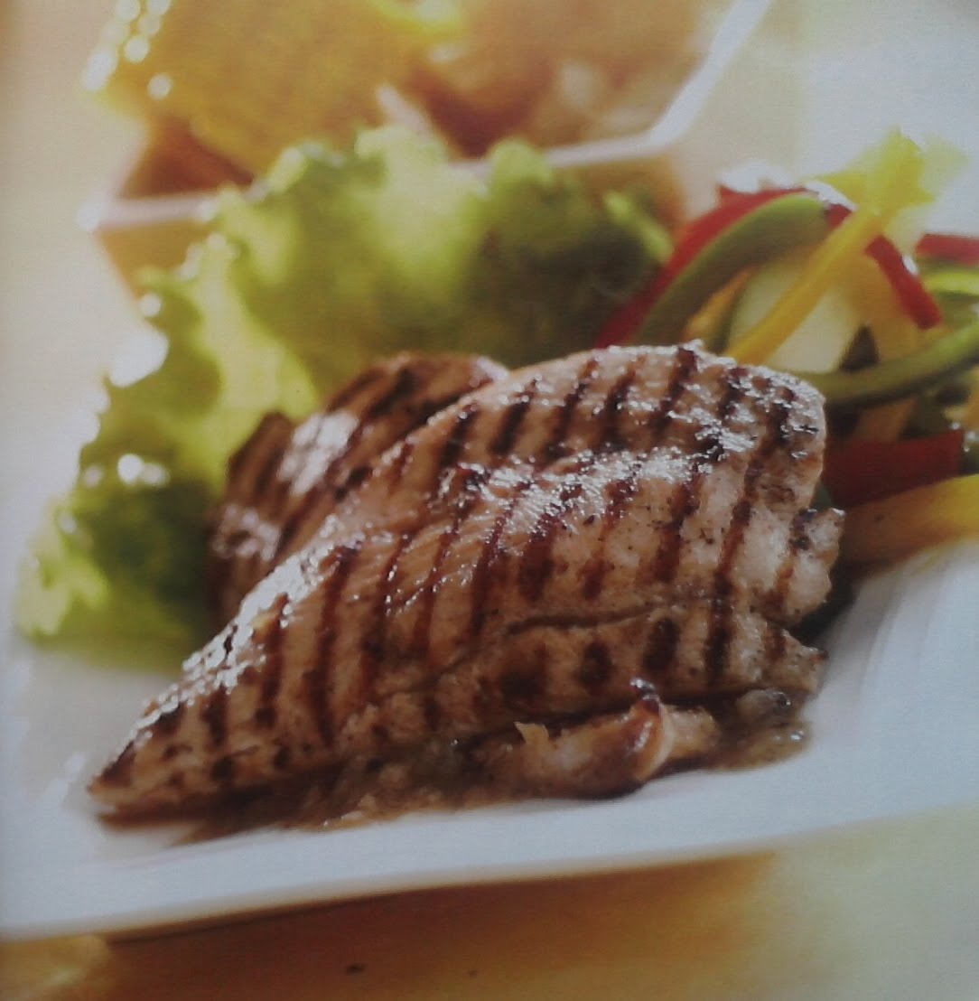 Steak Ayam bumbu Sukiyaki ~ Kuliner Mantap
