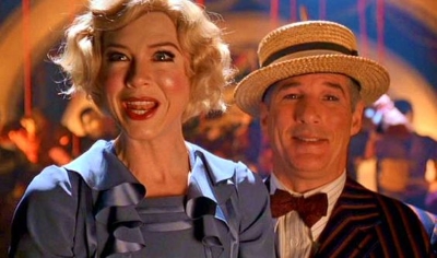 Renee Zellweger as Roxie Hart and Richard Gere as Billy Flynn demonstrate how to dramatize a true story in Chicago (2002).