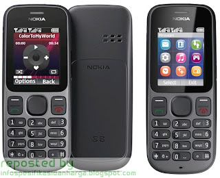 Harga Nokia 101 Hp Terbaru 2012