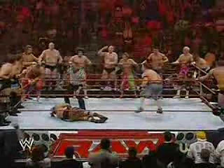 Randy Orton & John Cena vs RAW (17/03/08)