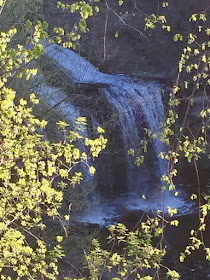 whispering waterfall in Osceola