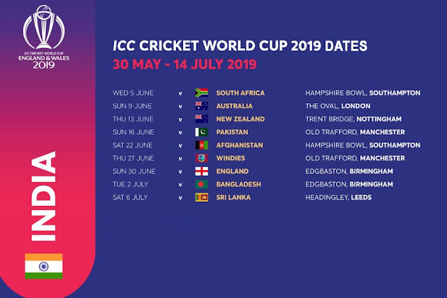 cricket world cup 2019 tickets