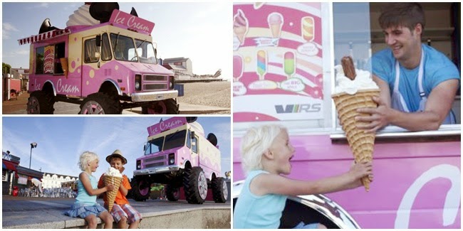 Yummy Mobil Es  Krim  Raksasa Ini Juga Menjual Es  Krim  