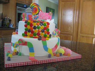 Candyland Birthday Cake on Just The Frosting  A Candyland Birthday Cake