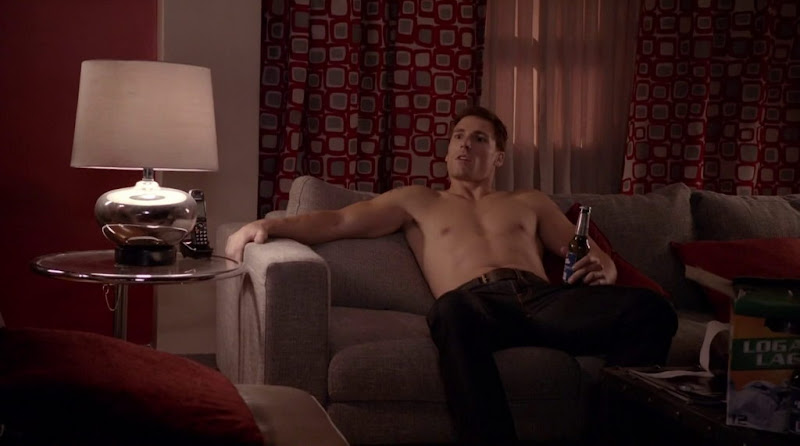 Andrew W. Walker Shirtless in Against the Wall s1e02