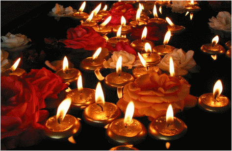 Candle Witch Doings At The Full Of The Moon Image
