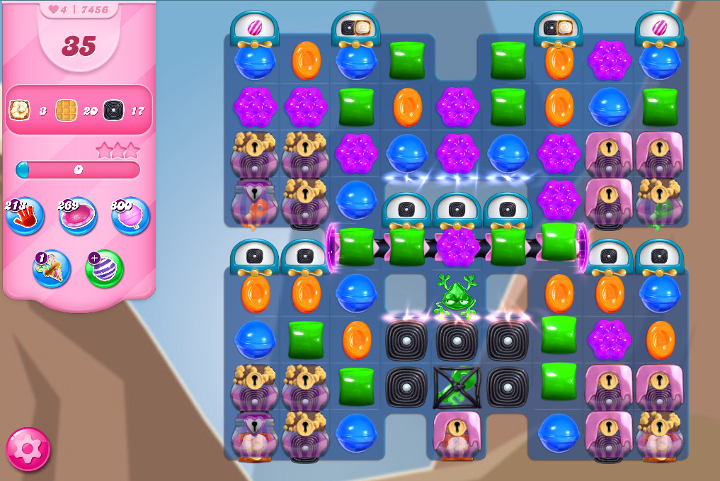 Candy Crush Saga level 7456