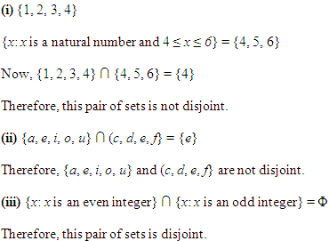 Solutions Class 11 Maths Chapter-1 (Sets)Exercise 1.4