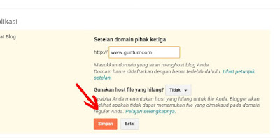 Cara Menghubungkan Domain Rumahweb ke Blogspot