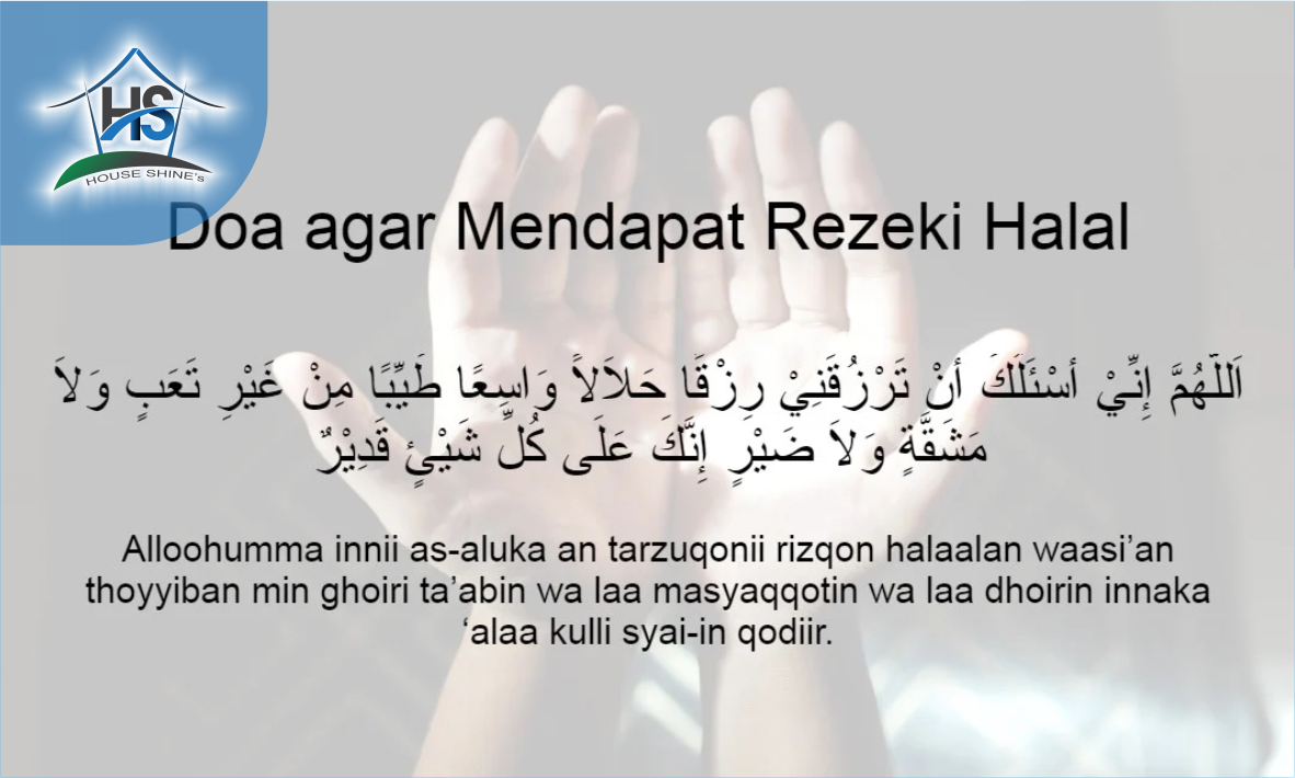 doa agar rezeki halal